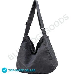 New DAINAOTM Tote Bag Gray Casual Hobo Shoulder Purse